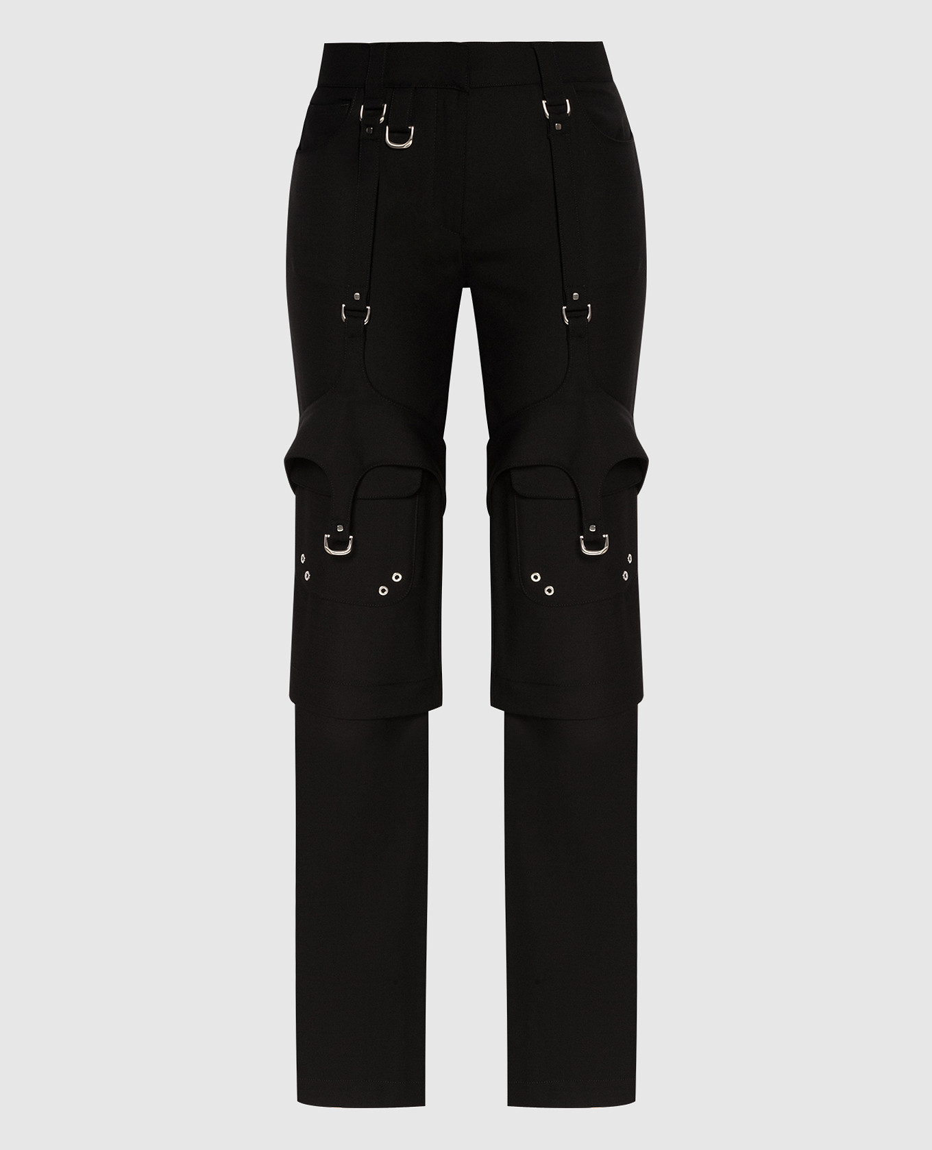

Black cargo pants with straps Off-White