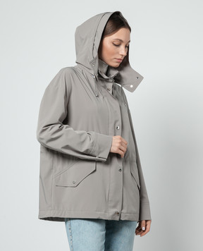 MooRER GALA-KNP gray windbreaker GALAKNP