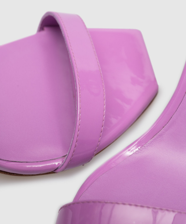 Stuart Weitzman - Nunakedcurve 85 purple patent leather