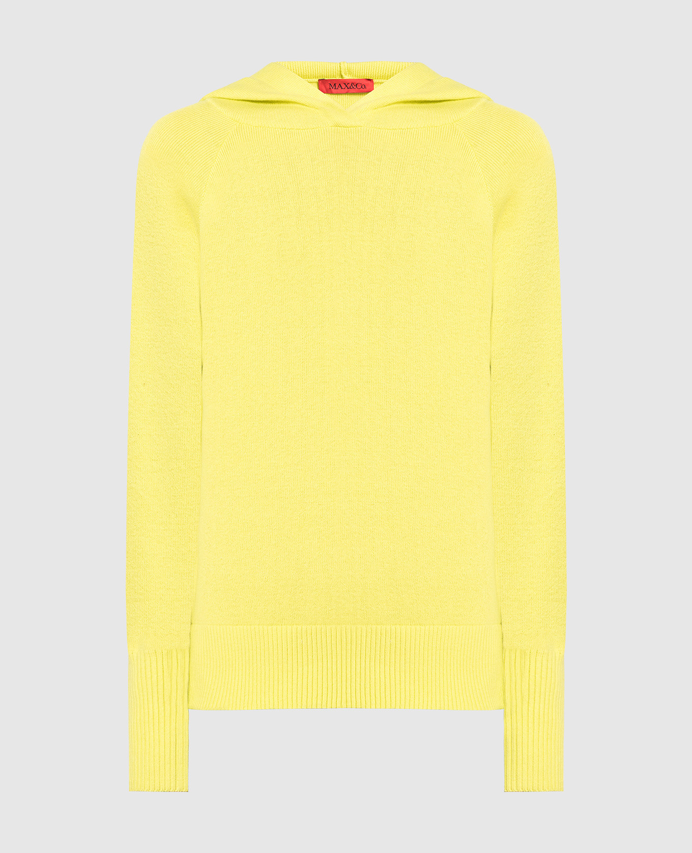

Yellow hoodie MAHLER Max & Co