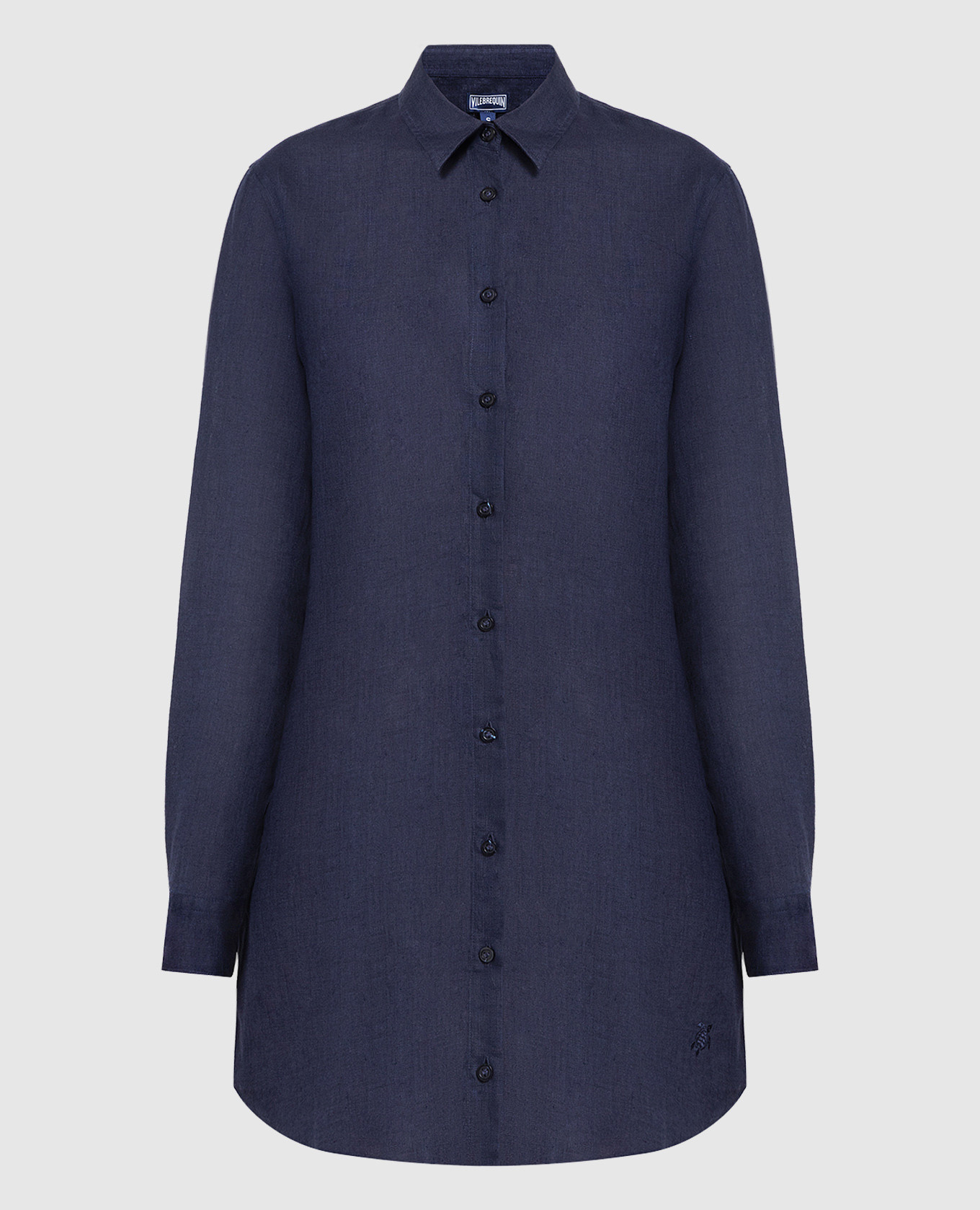 

Blue Fragance linen shirt dress Vilebrequin