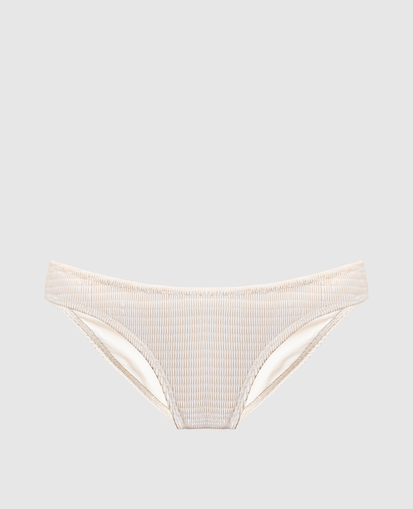 

Beige panties from a swimsuit with drapery Toteme