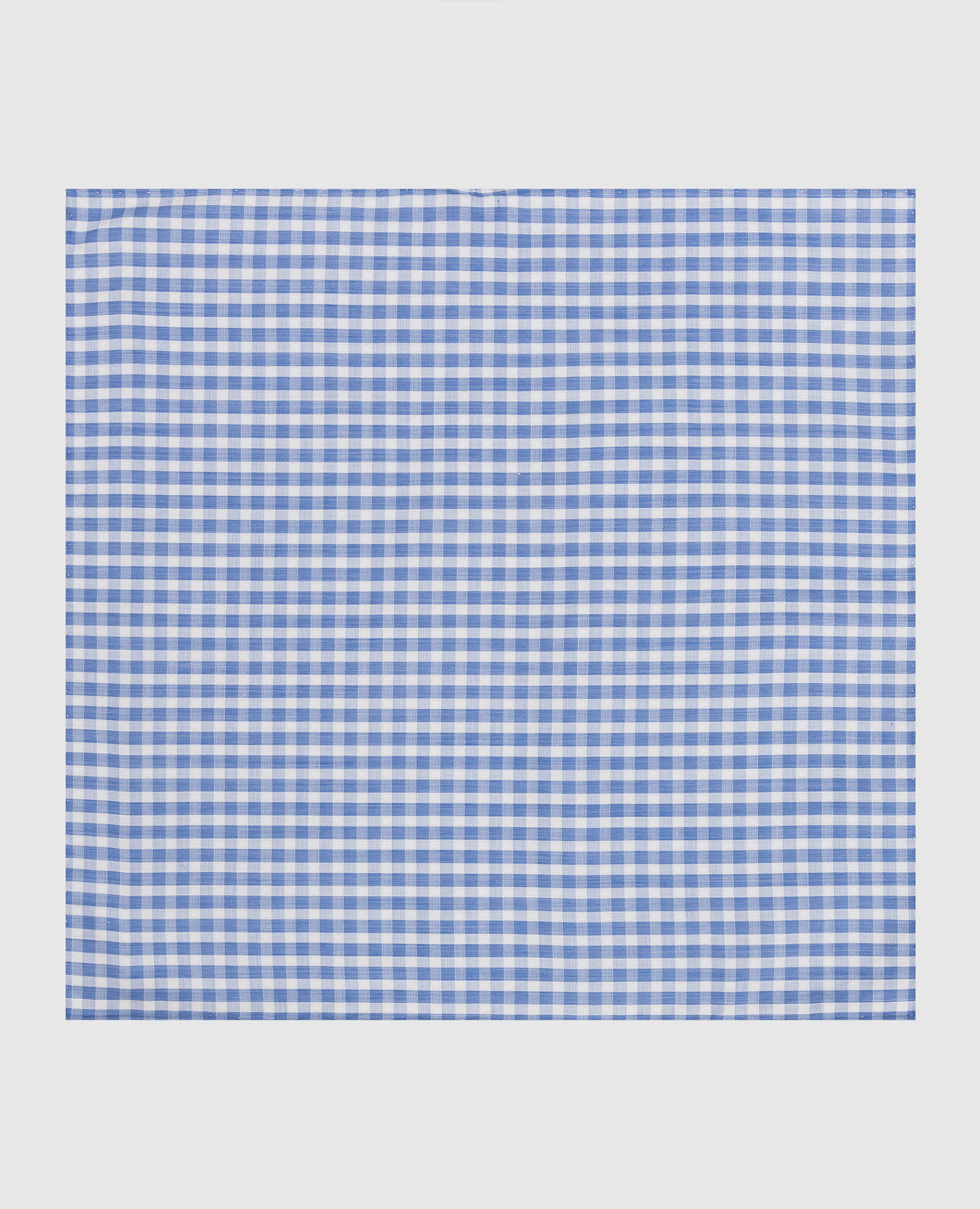 Children's blue checkered scarf stefano ricci
