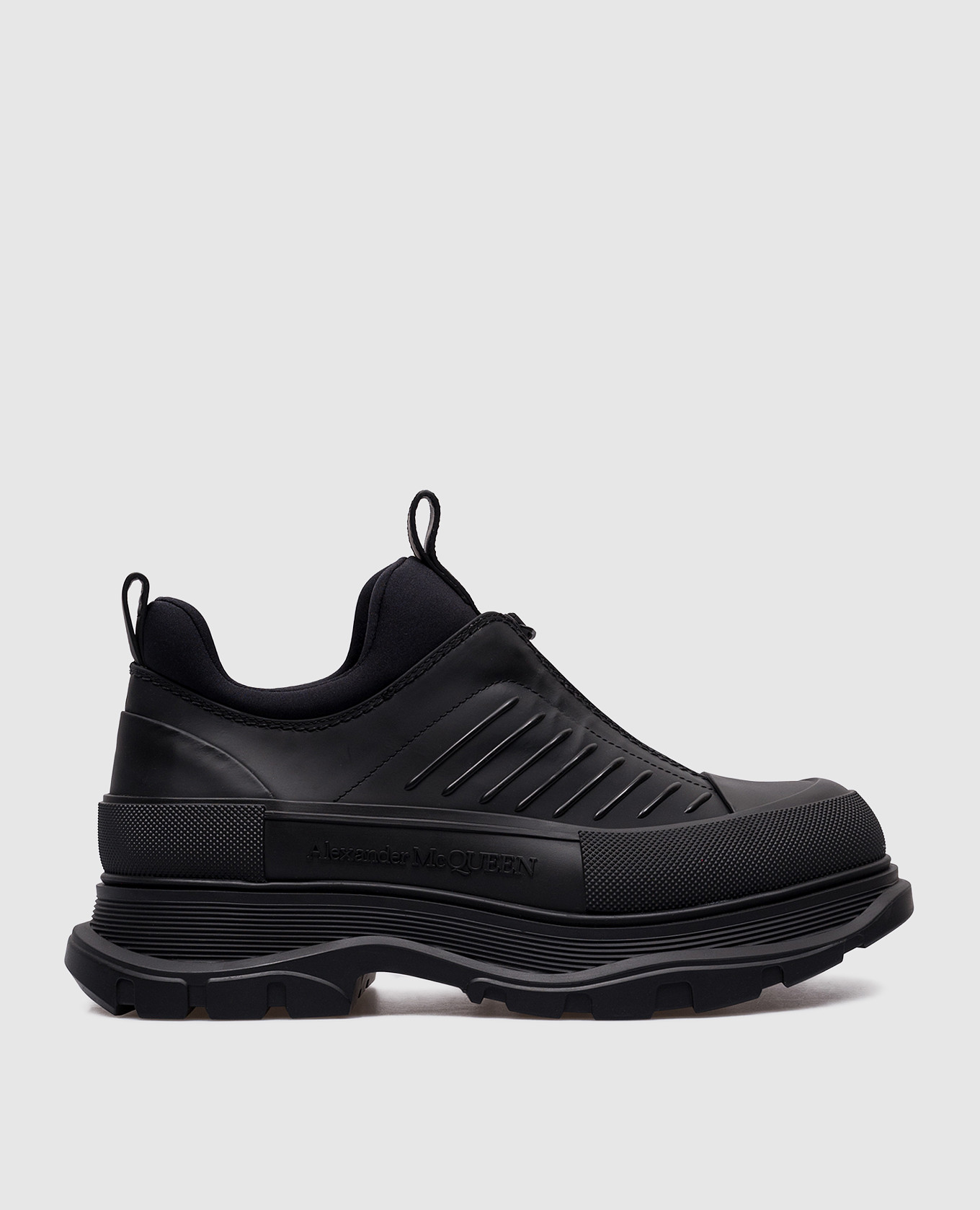 

Black combination sneakers with logo Alexander McQueen