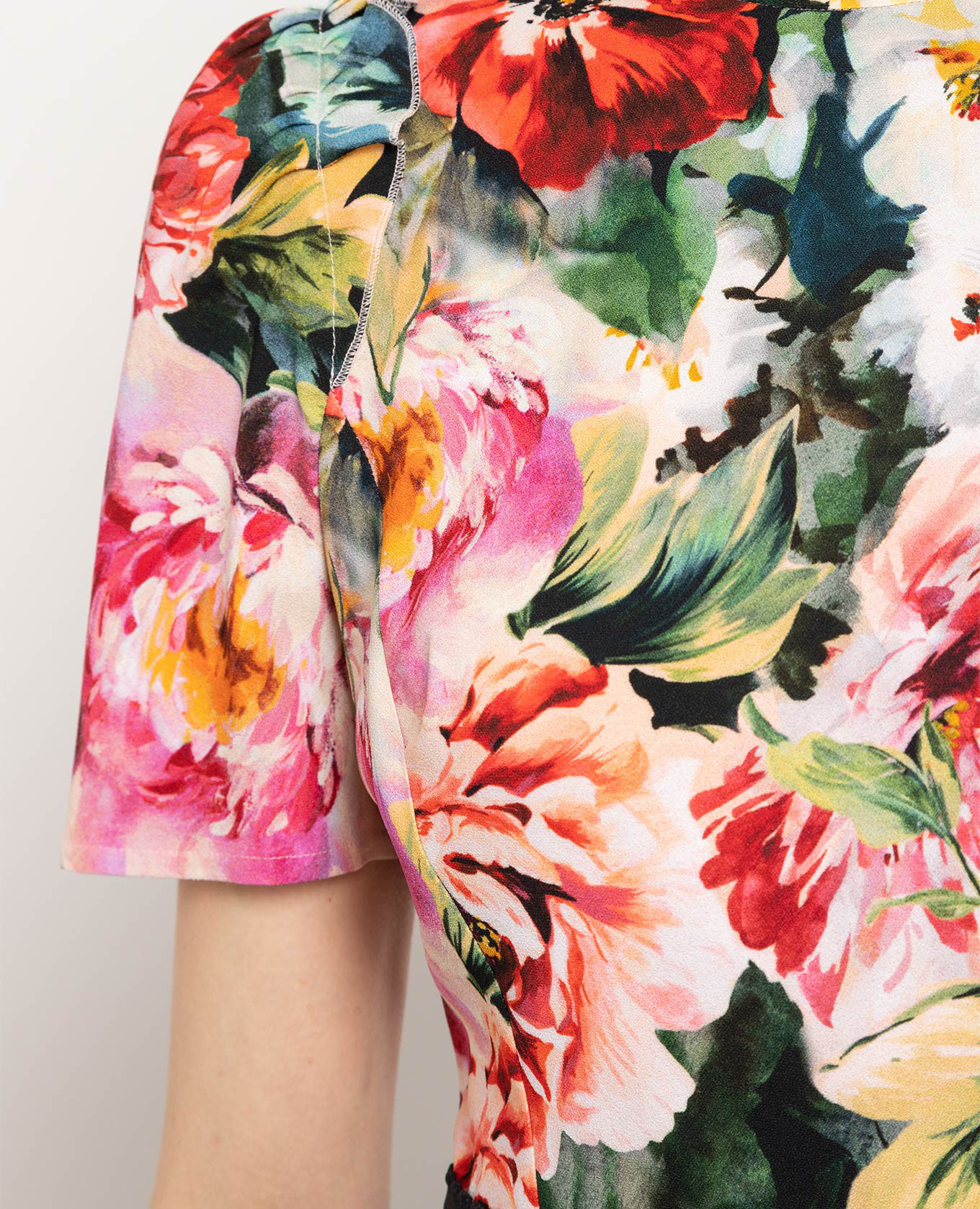 Blouse in floral print Dolce&Gabbana 5