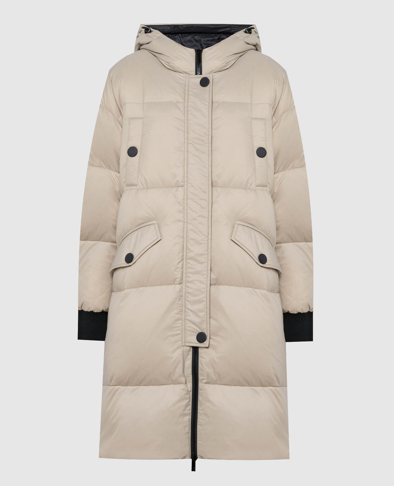 Beige down jacket be florence