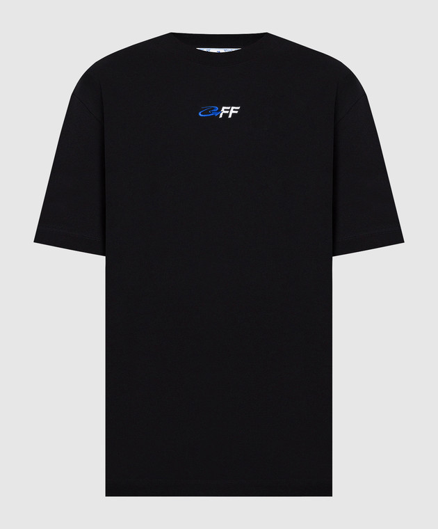 Off-White - Black t-shirt with Off-White Exactly the