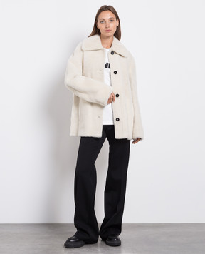 Jil Sander Black wool flared pants J02KA0142J40021