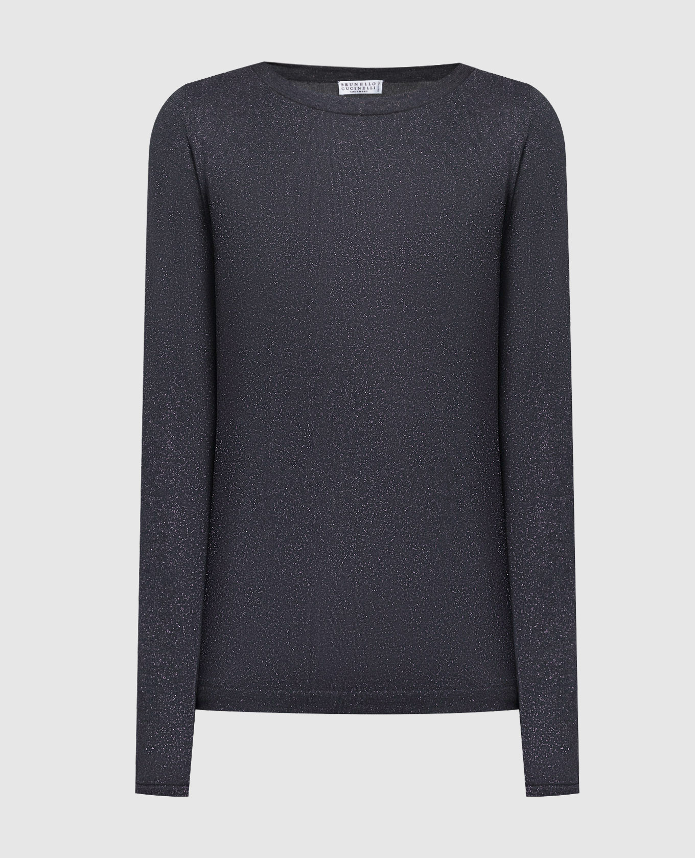 

Blue jumper with lurex Brunello Cucinelli