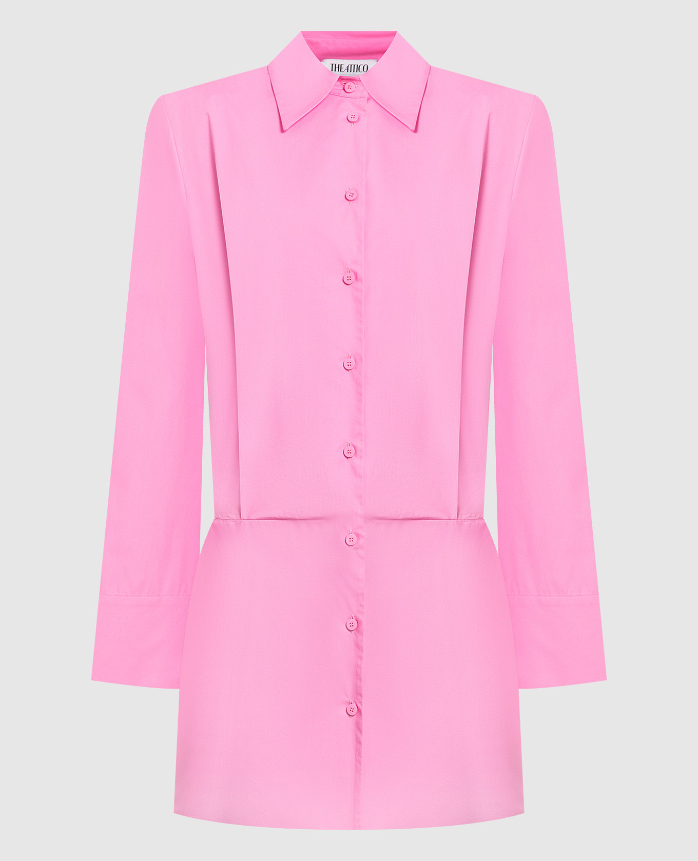

Margot pink shirt dress The Attico