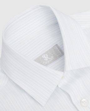 Stefano Ricci Children's white striped shirt YC004040LJ1862