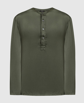 Tom Ford Green silk pajama shirt T4H161010