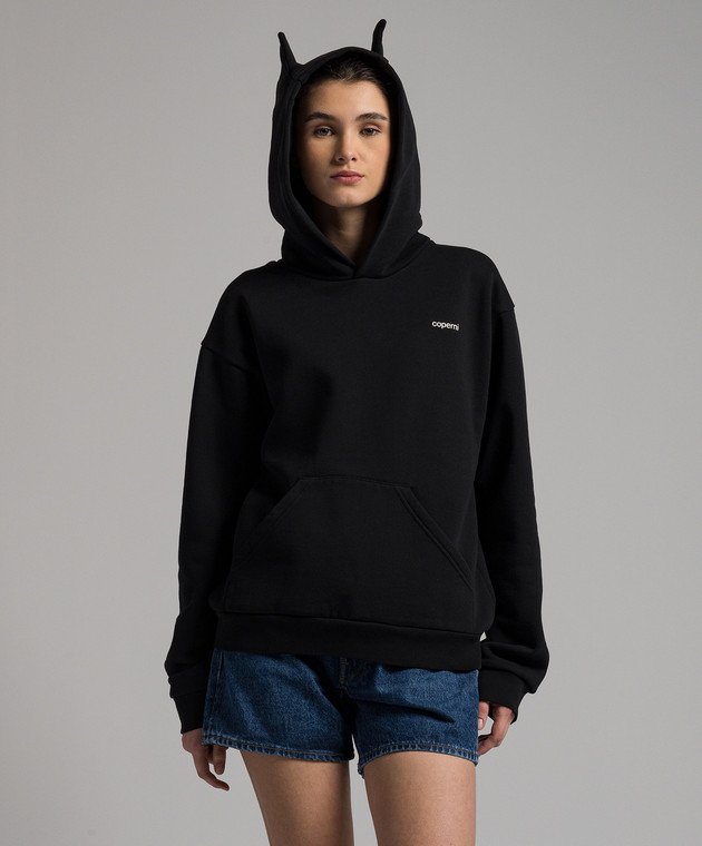 パーカー・フーディ Coperni FW24 LOGO HOODIE (COPJS15523MEN BLK) AW24-BLD10R-99X_F1.webp?v=