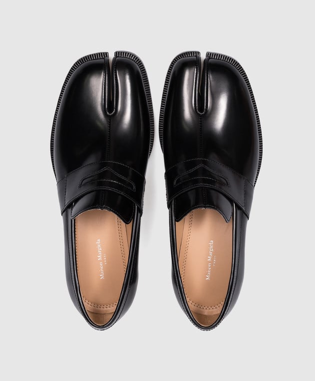 Maison Margiela - Black leather loafers S58WR0035PS679 - shop with