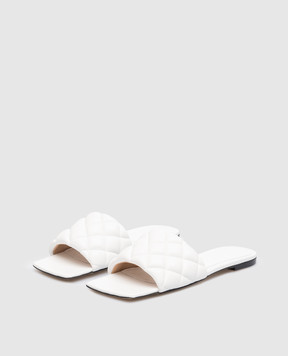Bottega Veneta White flip-flops with padding 627710VBRR0