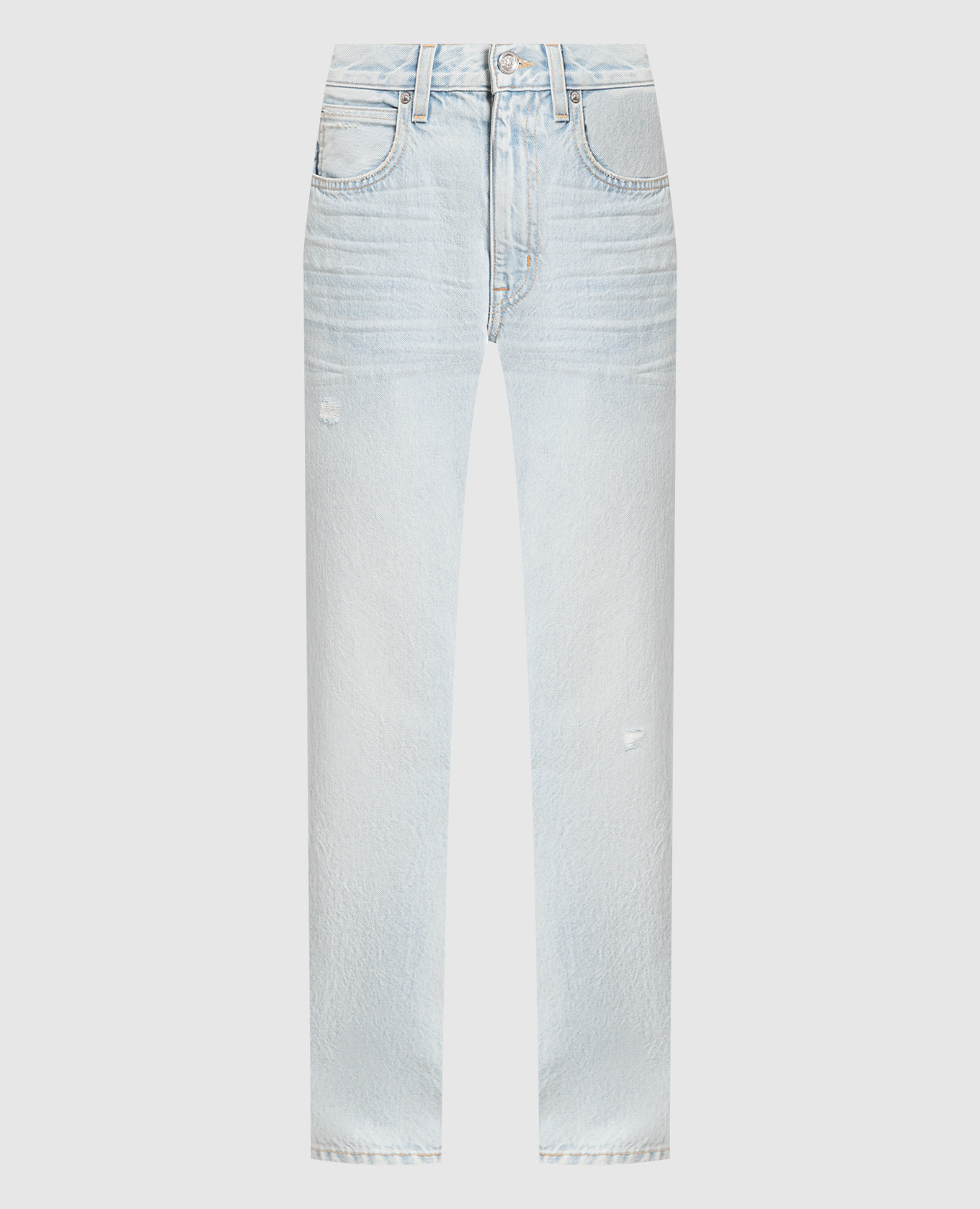 

Blue Virginia Slim jeans with a distressed effect SLVRLAKE, Light blue