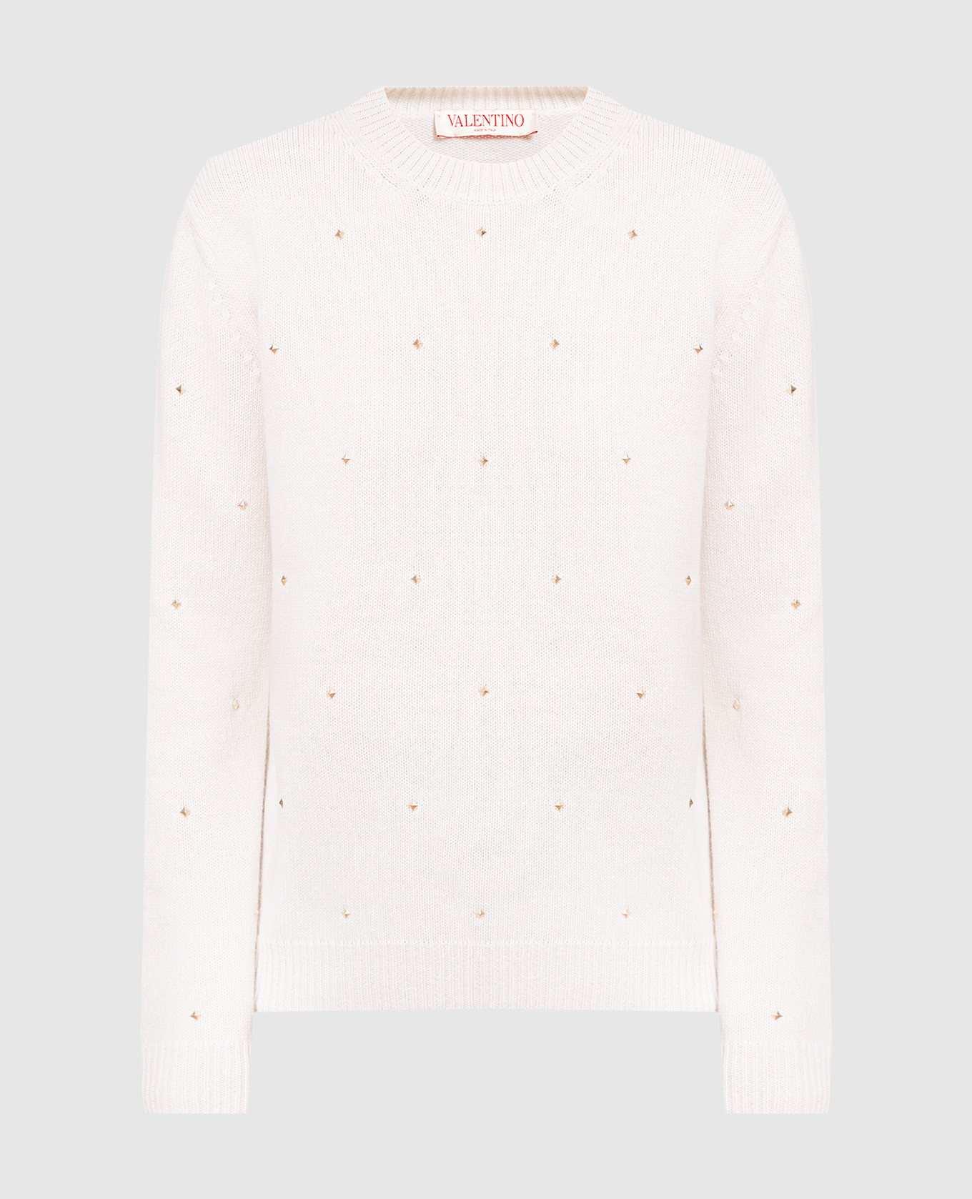 

Milk wool and cashmere jumper Valentino, Beige