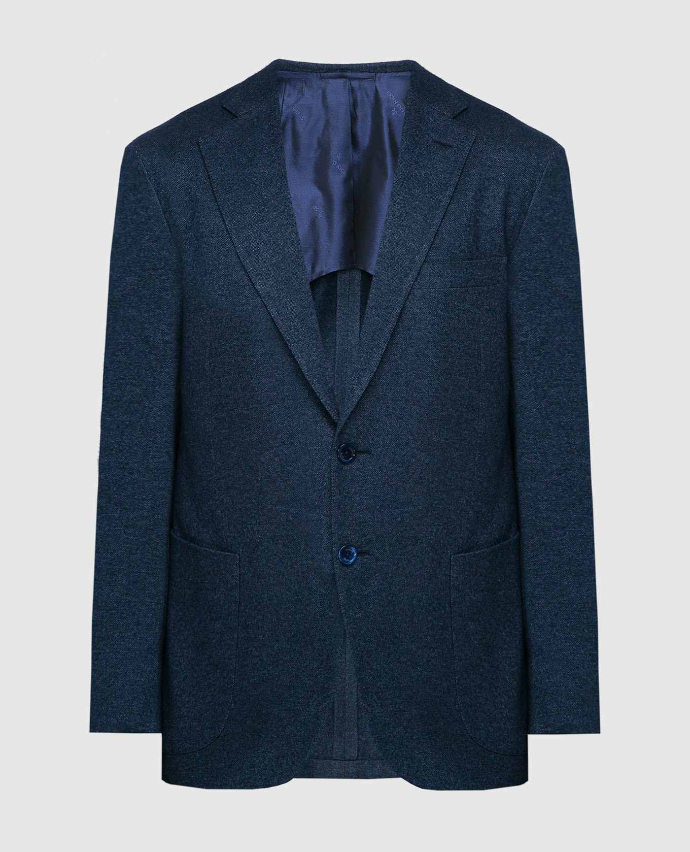 

Blue silk and cashmere blazer Stefano Ricci