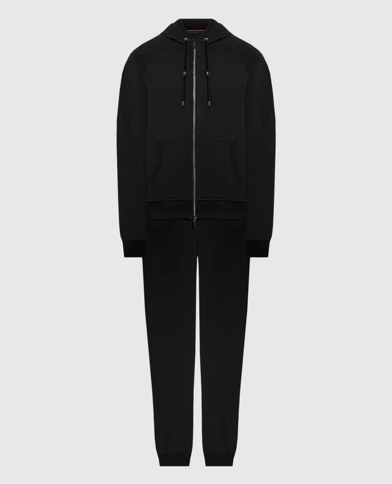 Black sports suit moorer