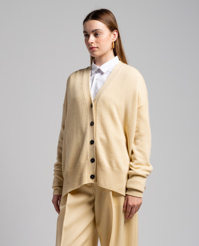 Jil Sander Yellow cashmere sweater J02GP0012J13206