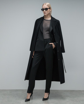 Gabriela Hearst Leiva black wool jacket 1235001W105