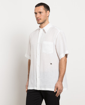 Dolce&Gabbana White linen shirt G5KE1TFU4IK