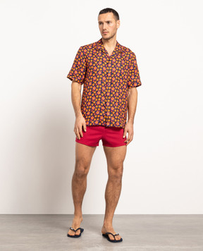Vilebrequin Burgundy swimming shorts Man MANH9E00