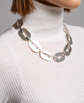 Jil Sander Silver chain necklace J11UU0046P4877