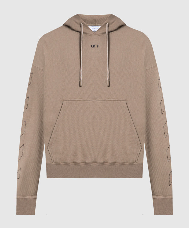 Off-White Khaki outlets Diag Sweater