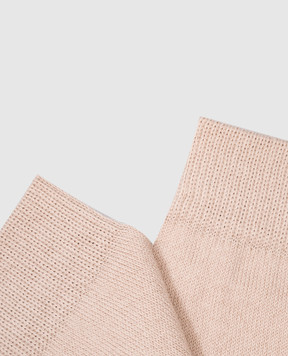 Story Loris Children's beige socks 02323H79