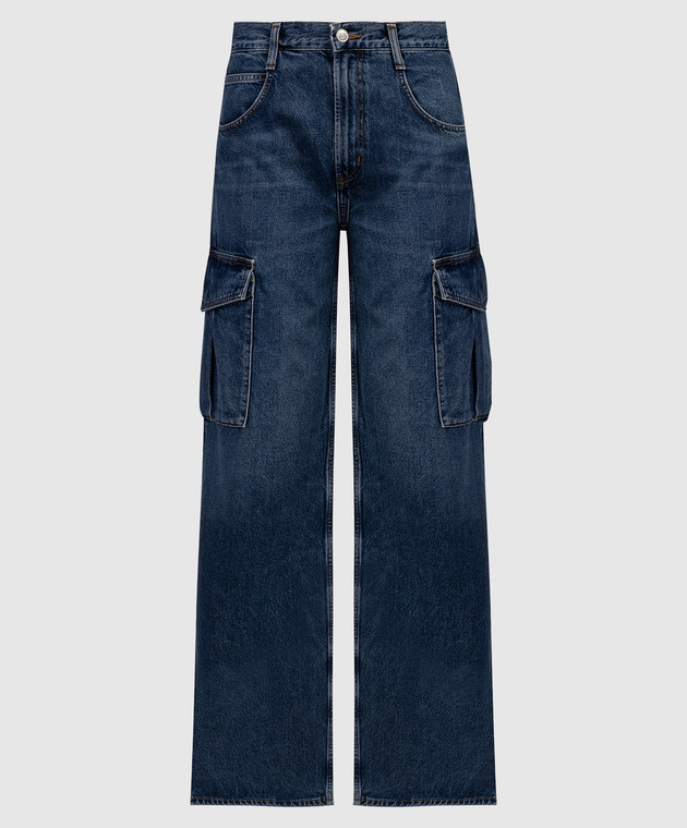 パンツ AGOLDE Bootcut Minka Cargo Denim Pants Blue A91171463REALM A AGOLDE - Niebieskie jeansy cargo Minka A9117B1463 - kup