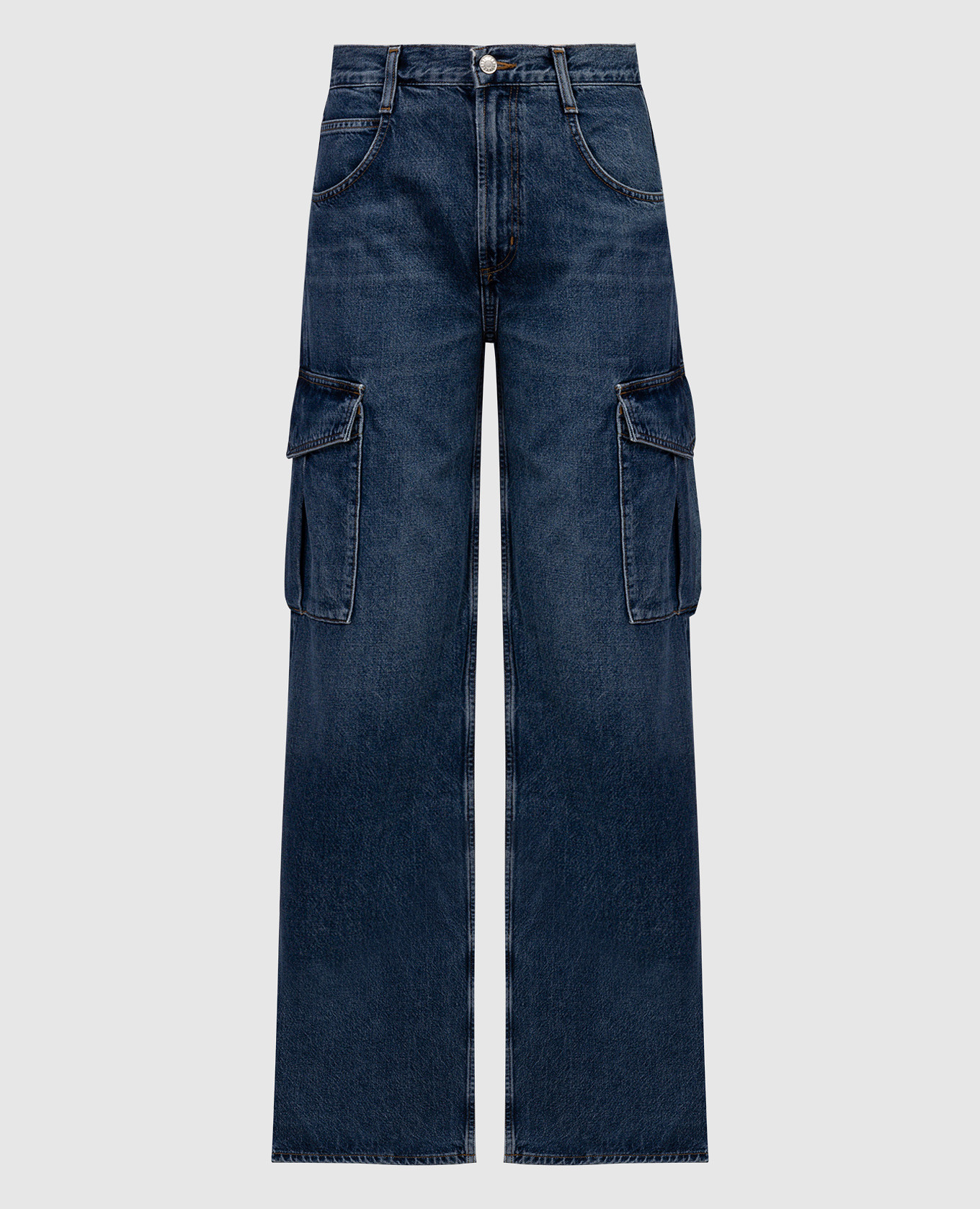 Minka blue cargo jeans AGOLDE