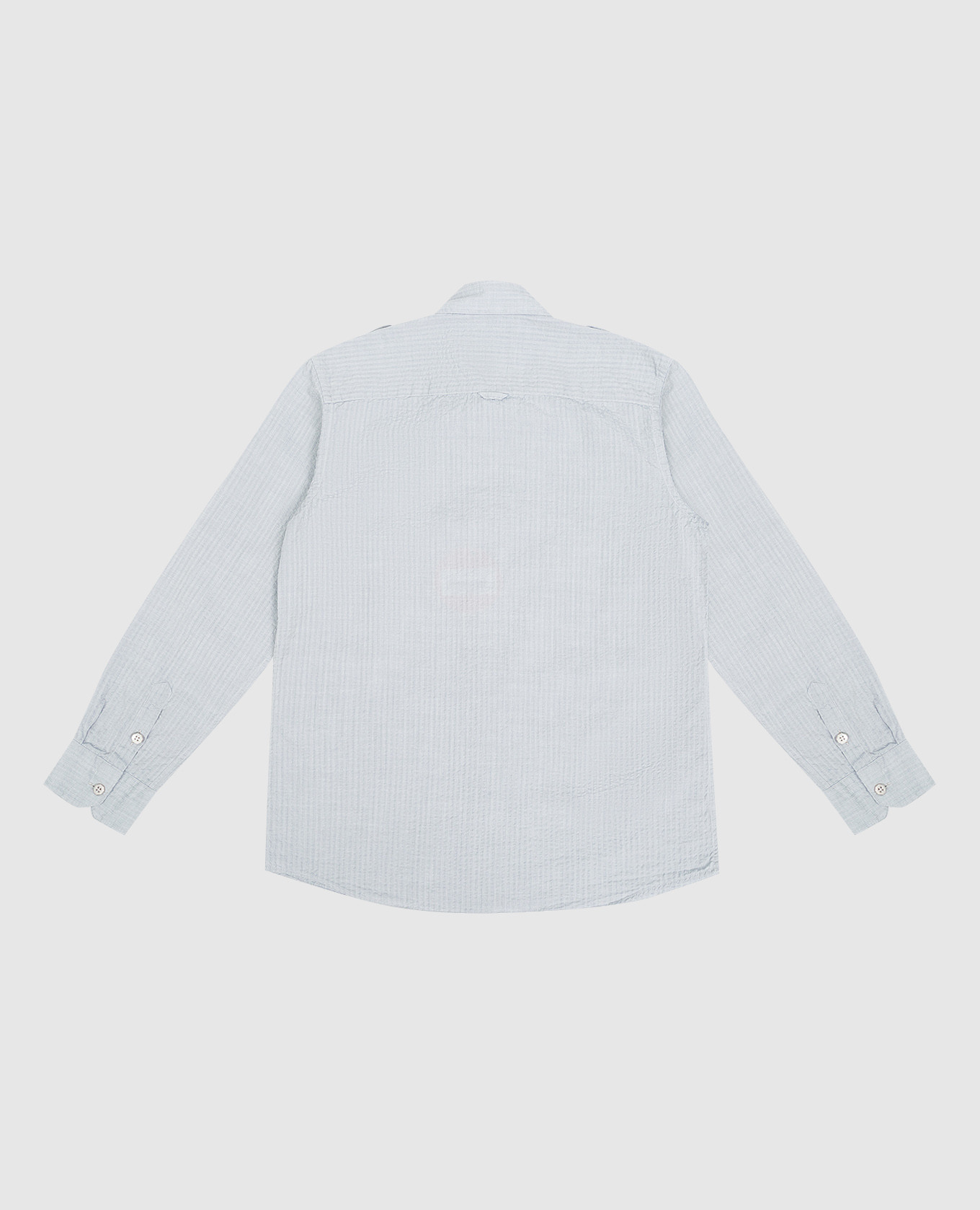 

Children's gray reaper-effect shirt Stefano Ricci, Grey