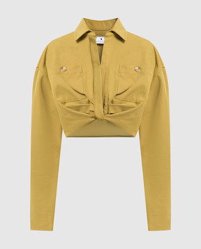 Off-White Yellow shirt OWGA118F22FAB001