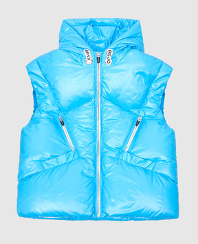 Khrisjoy Children's blue down vest KT2P22N0198
