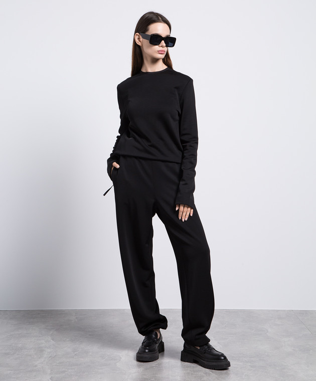 Jil Sander - Black joggers J02KA0153J20053 - shop with Czech