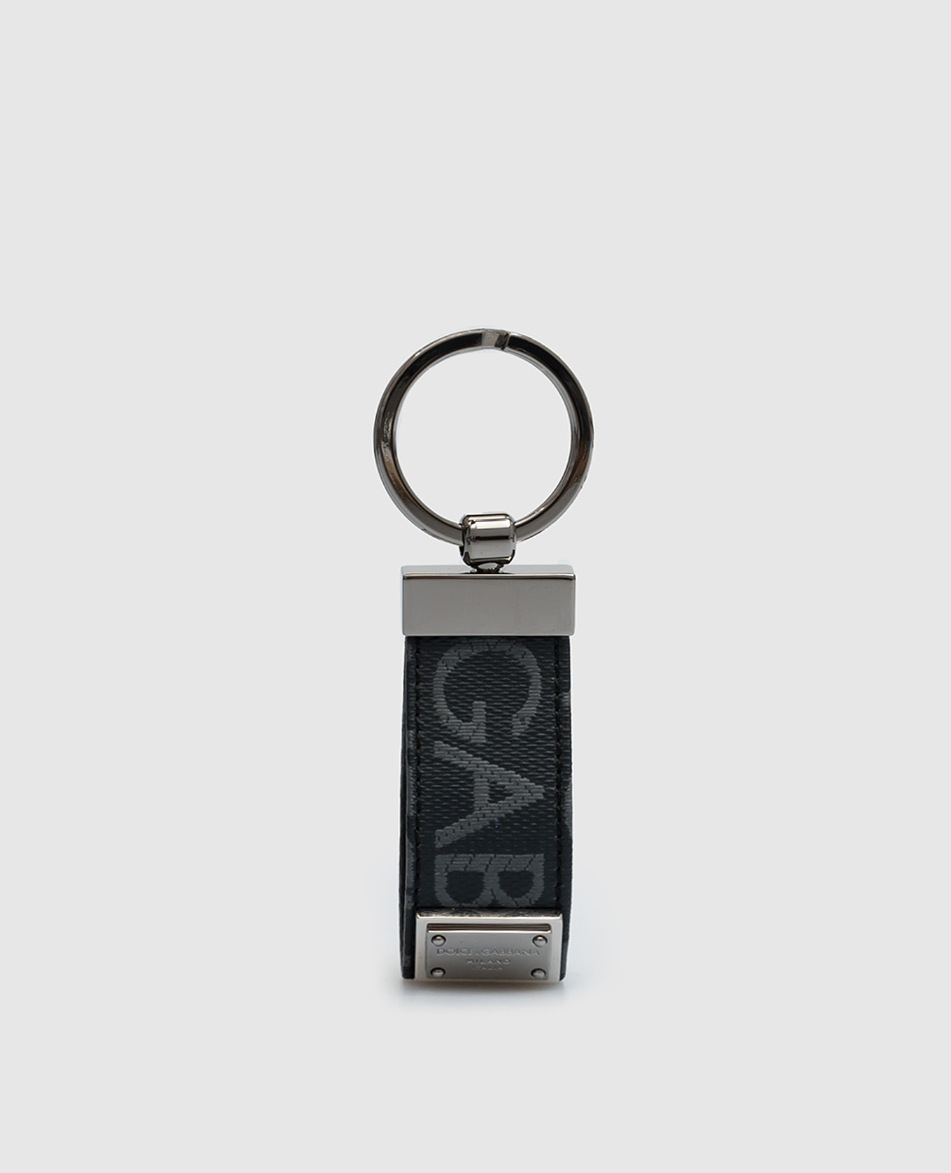 

Gray key chain with logo Dolce&Gabbana, Grey