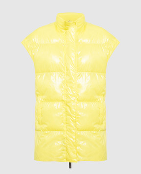 Be Florence Yellow quilted vest PE234