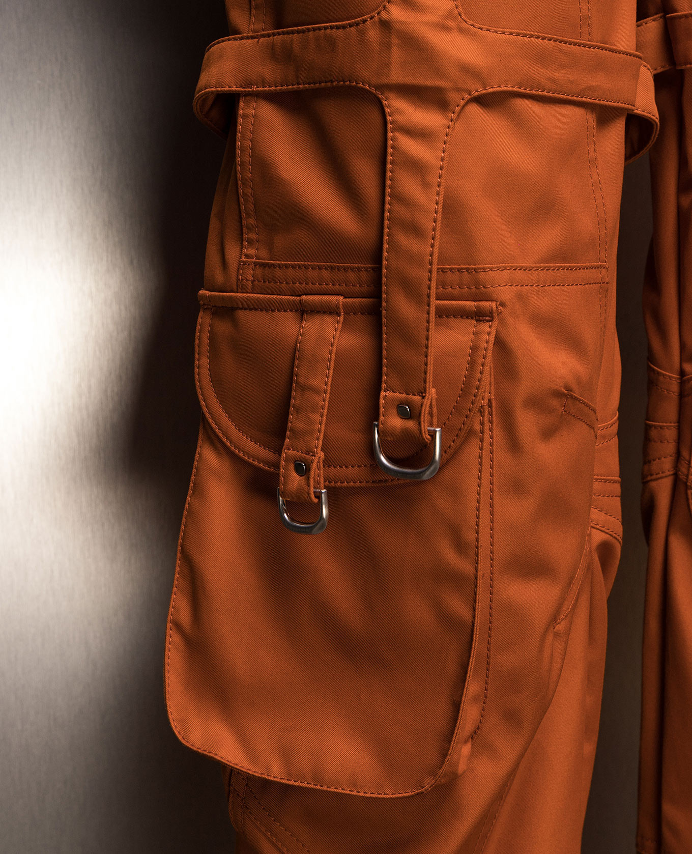 

Brown cargo pants Off-White, Orange