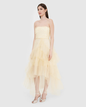 Philosophy di Lorenzo Serafini Layered dress with frills and ruffles A0420717