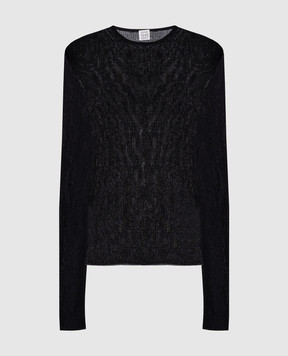 Toteme Black jumper with lurex 241WRT1061YA0027