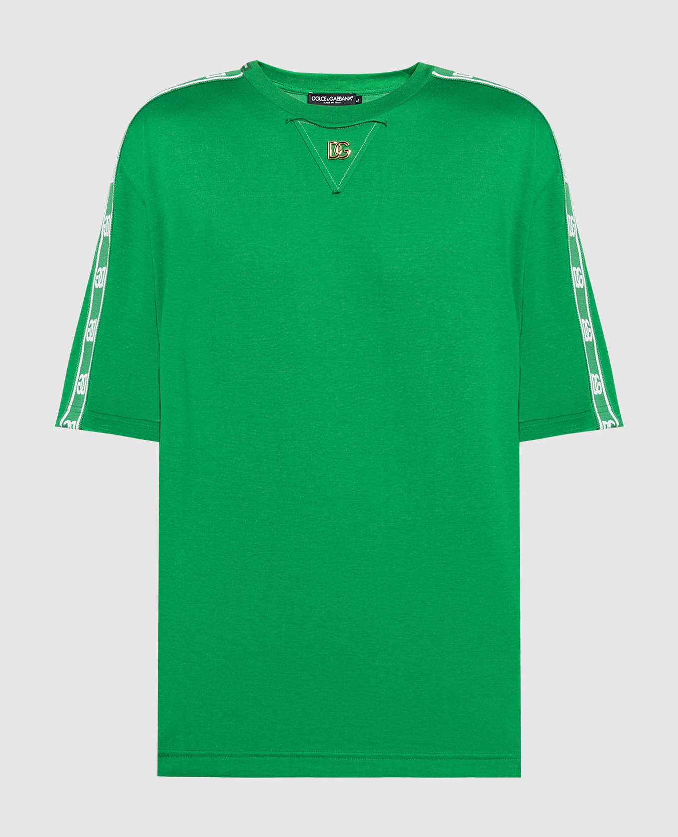 

Green T-shirt with DG logo print Dolce&Gabbana
