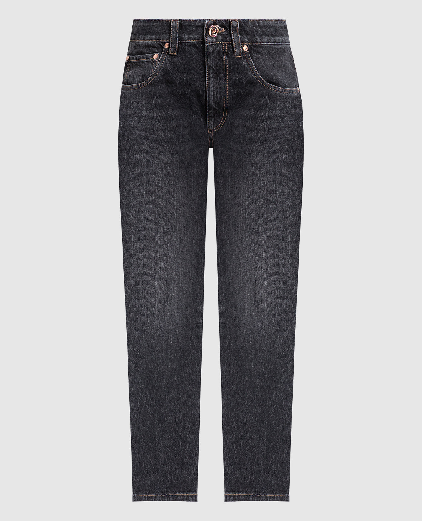 

Black jeans with monil chain Brunello Cucinelli
