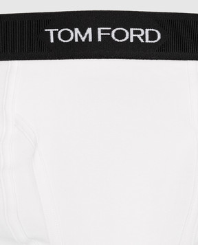 Tom Ford White boxer briefs with logo pattern T4LC31040