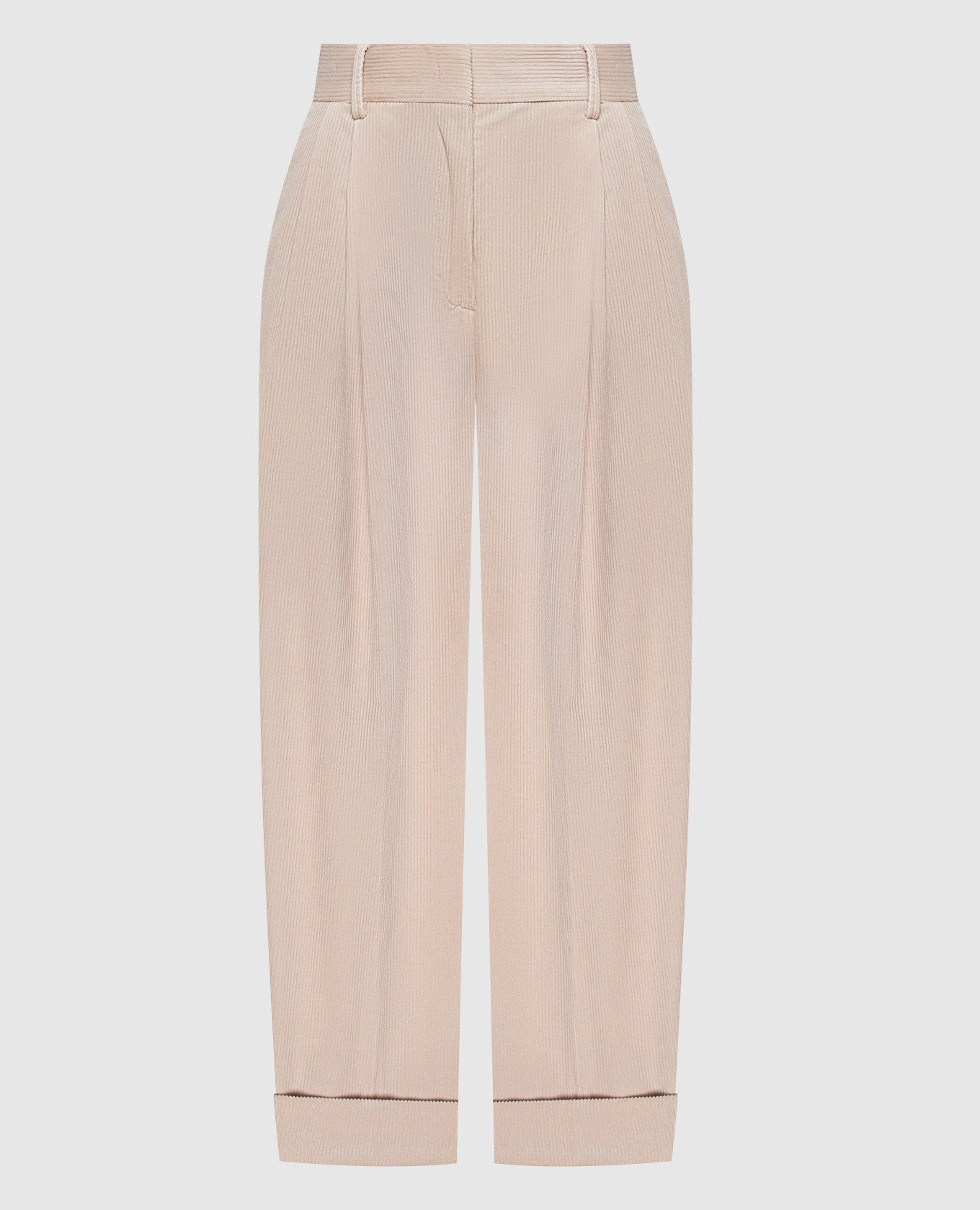 

Ruth-SVT beige corduroy pants MooRER