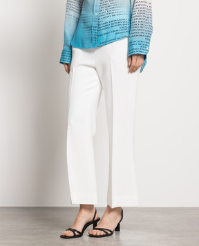 Ermanno Scervino White flared pants D426P316ILM