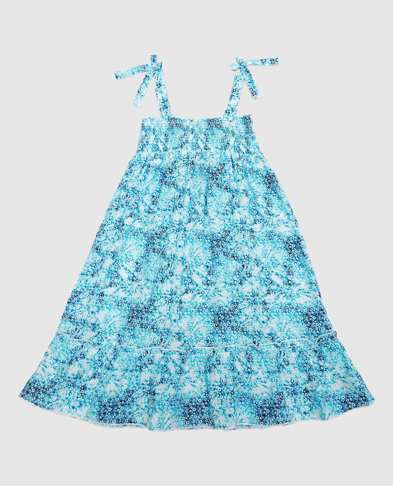 Vilebrequin Children's blue dress Gloss in print