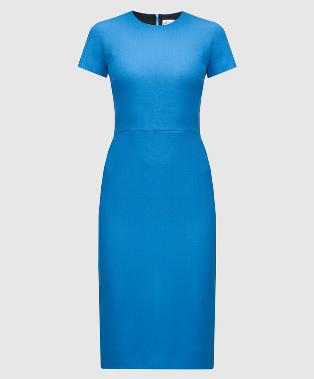 Victoria Beckham - Blue sheath dress 1423WDR005054A - shop with European delivery at Symbol Victoria Beckham - Blue sheath dress 1423WDR005054A - shop with European delivery at Symbol