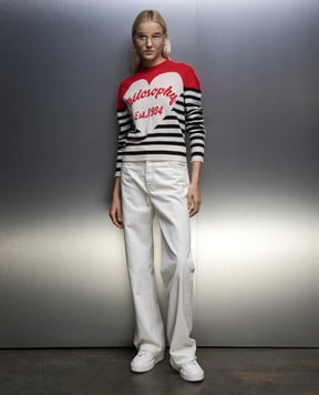 Philosophy di Lorenzo Serafini Wool and cashmere logo jumper A09055700