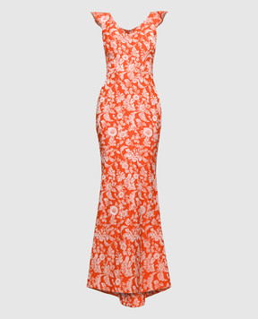 Zac Posen Orange dress 23848453